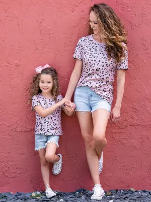 Mommy and Me Hot Spot Crew Neck Top