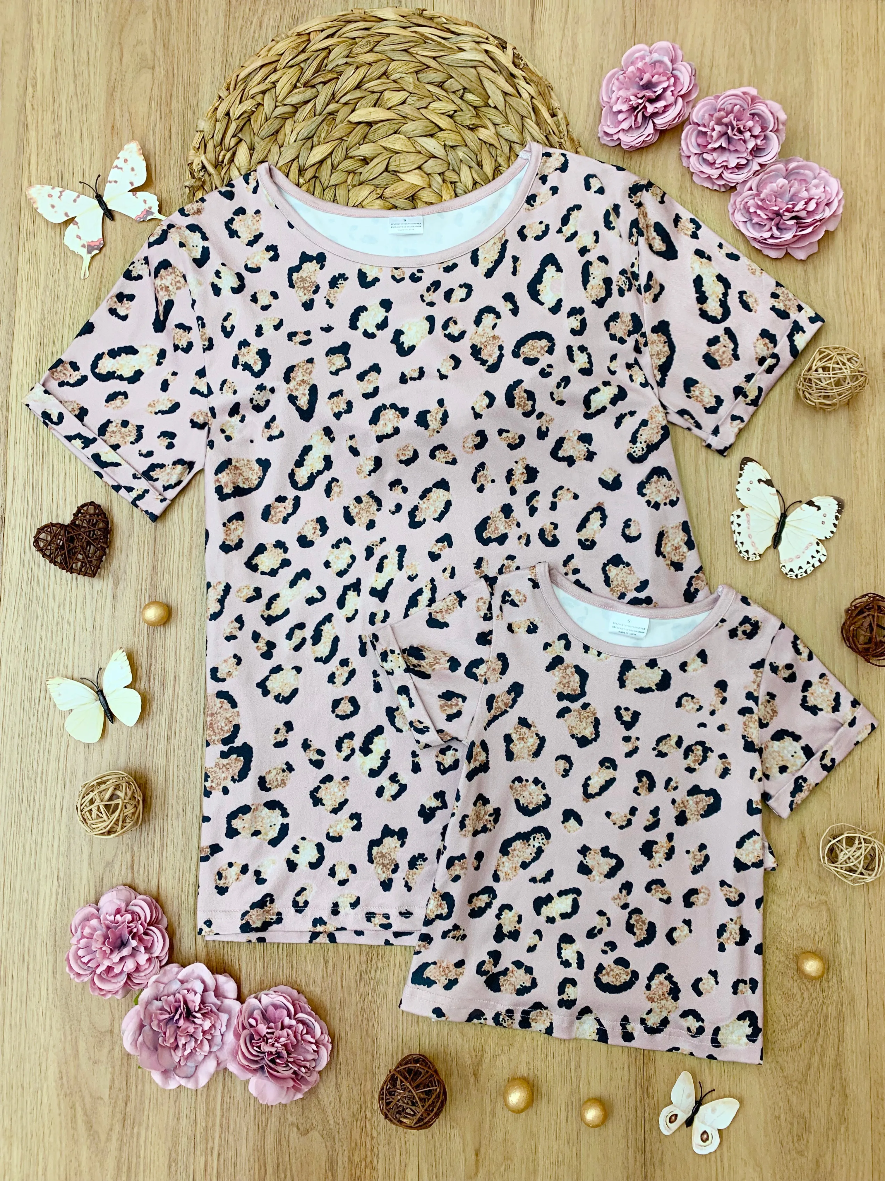 Mommy and Me Hot Spot Crew Neck Top