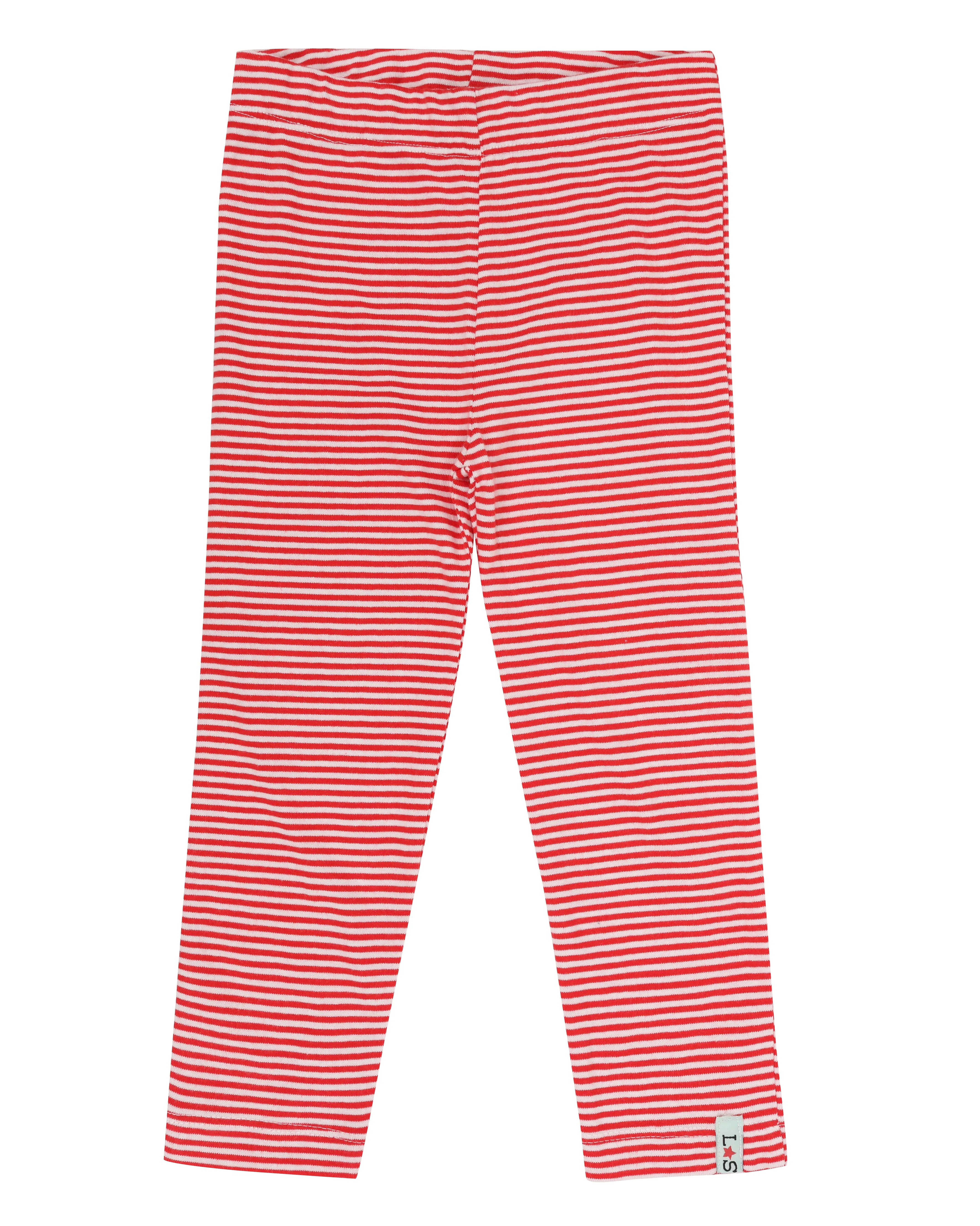 Multicoloured Strawberry and Stripe Print Leggings -2 Pack