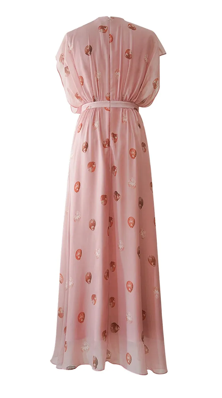 Muriel Vintage  Print Dress