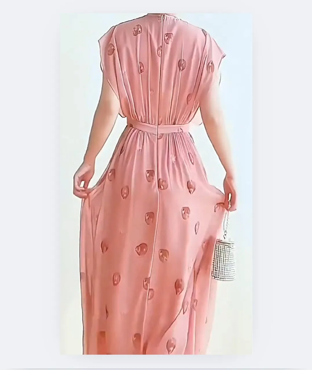 Muriel Vintage  Print Dress