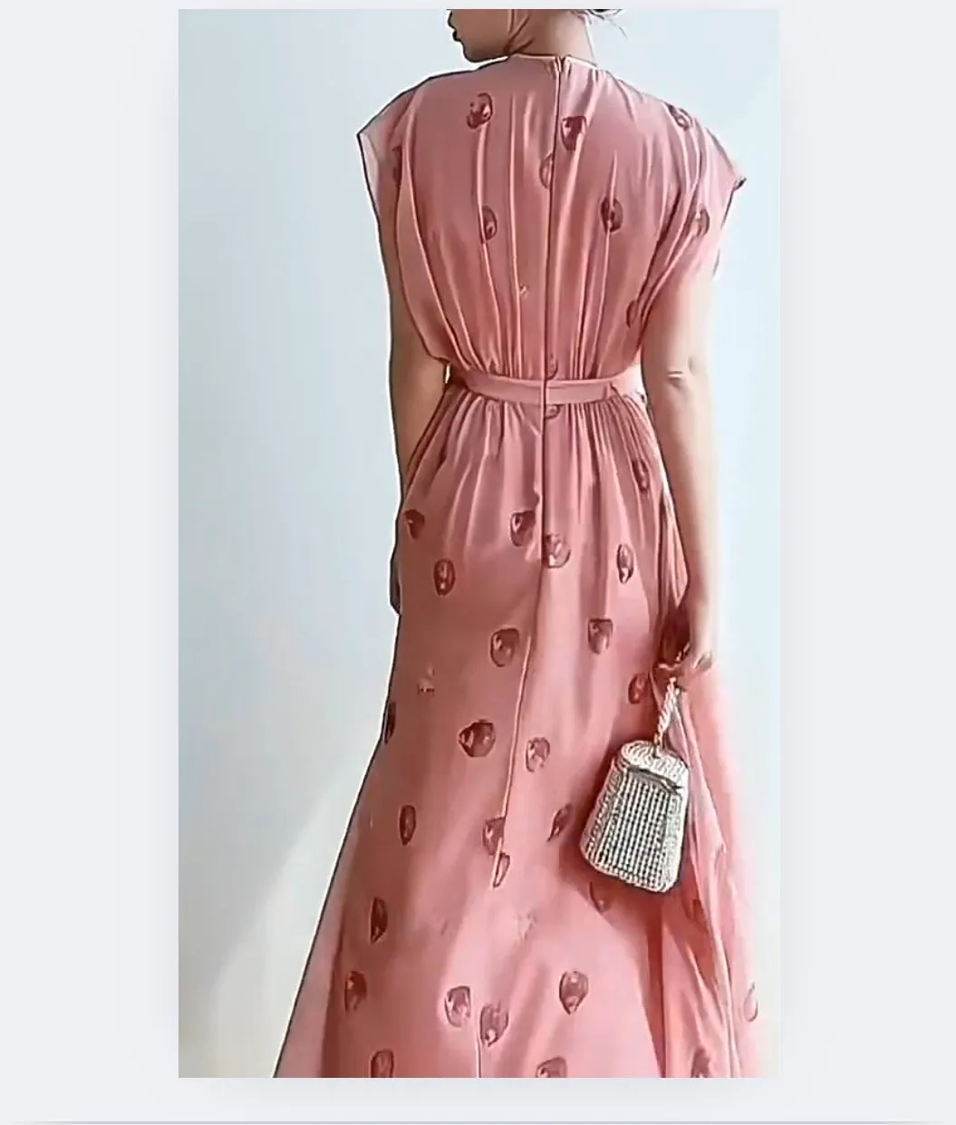 Muriel Vintage  Print Dress