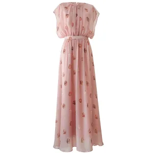 Muriel Vintage  Print Dress