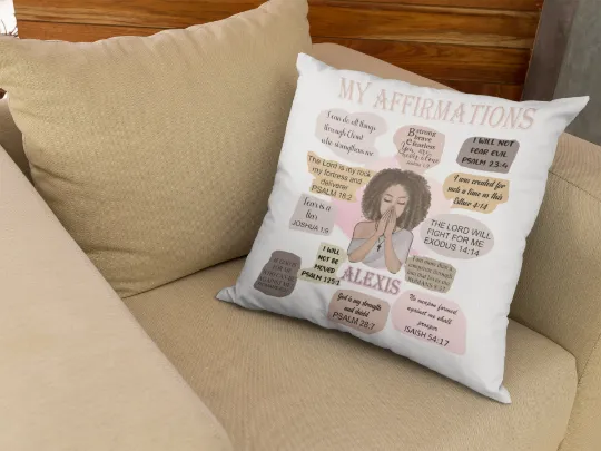 My Affirmations Pillow