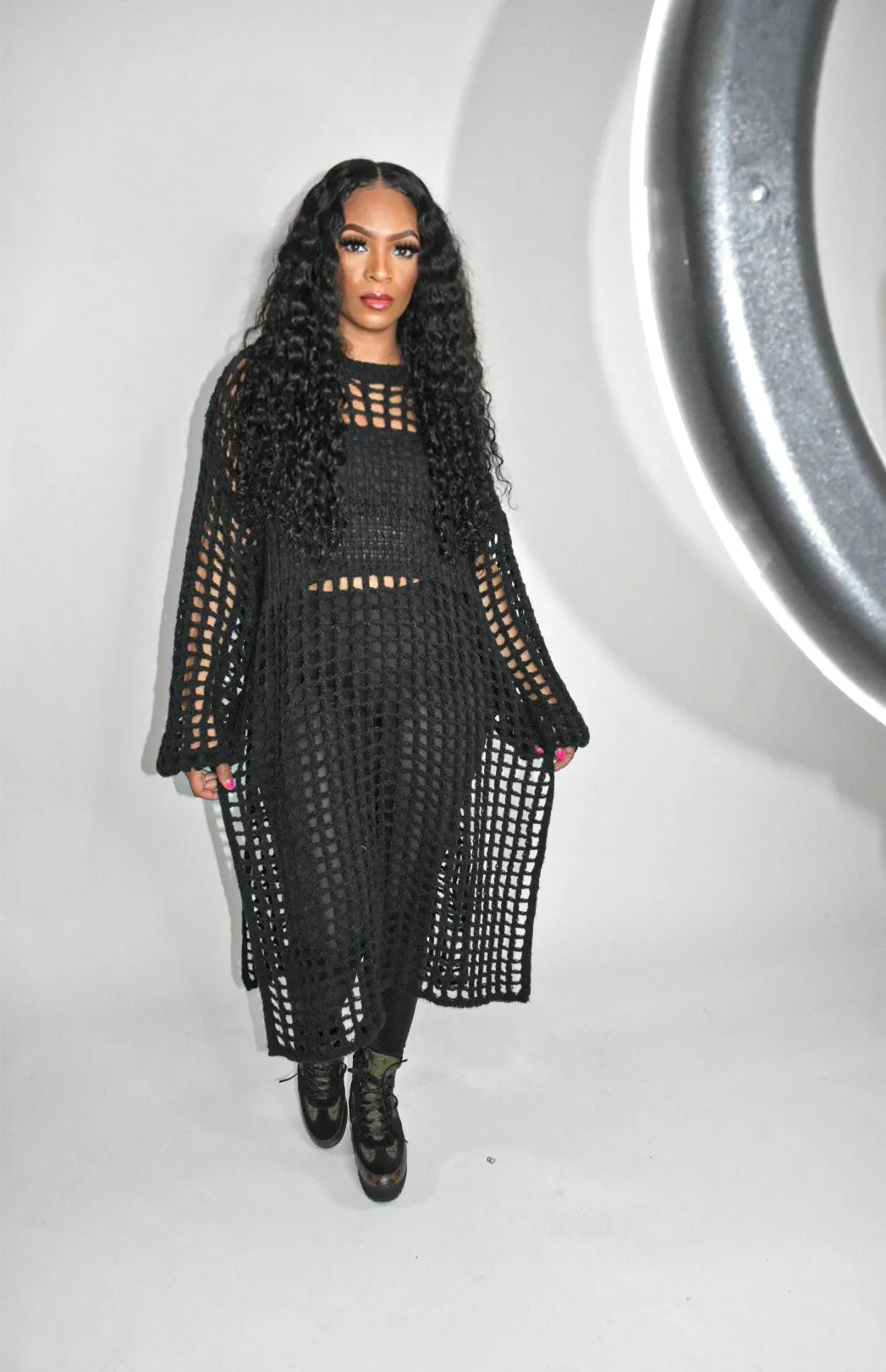 My Net Worth Sweater - Black
