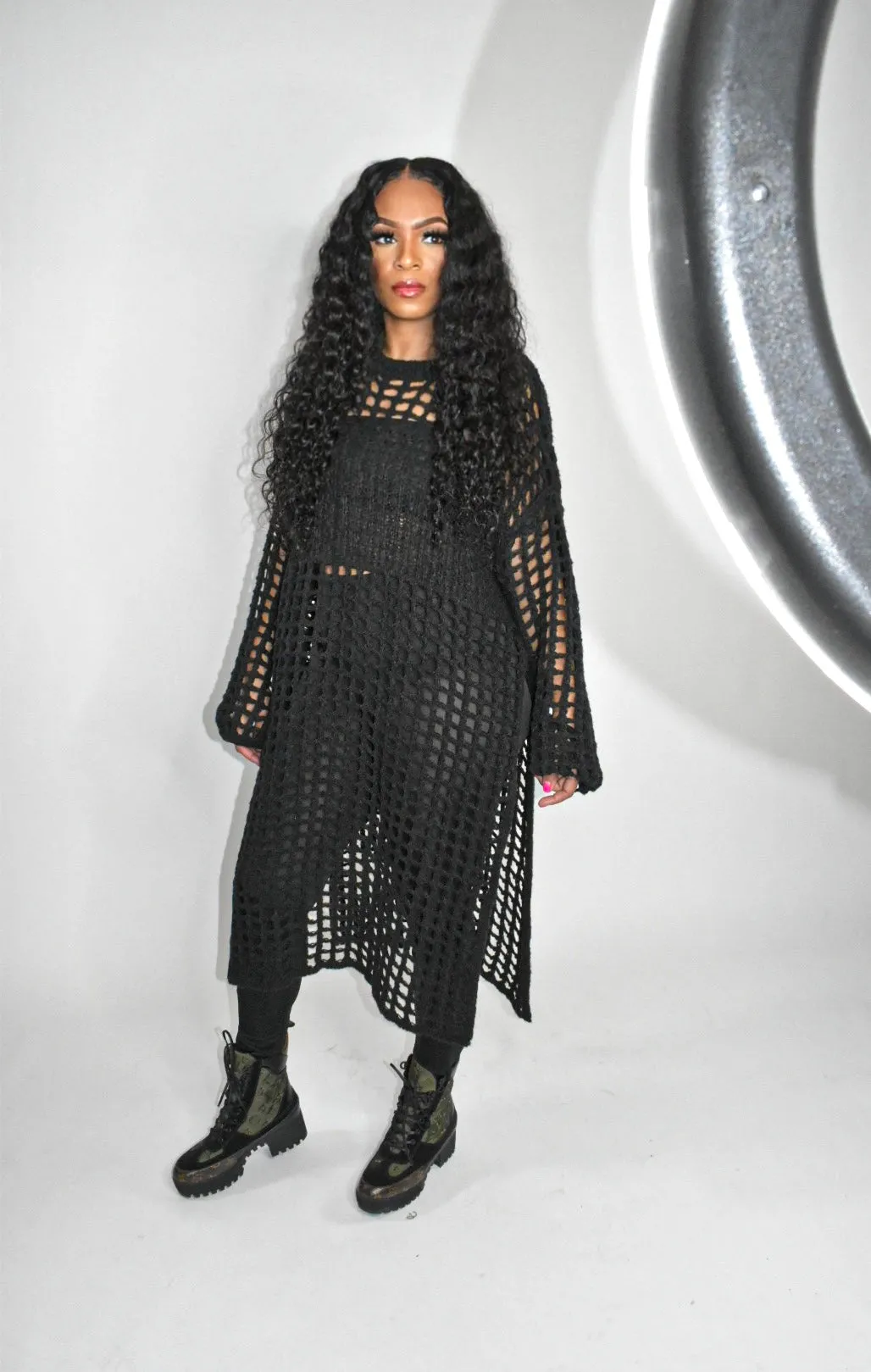 My Net Worth Sweater - Black