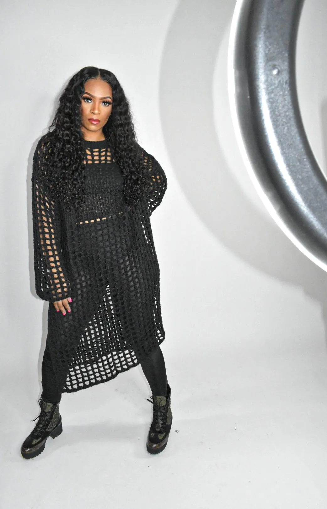 My Net Worth Sweater - Black