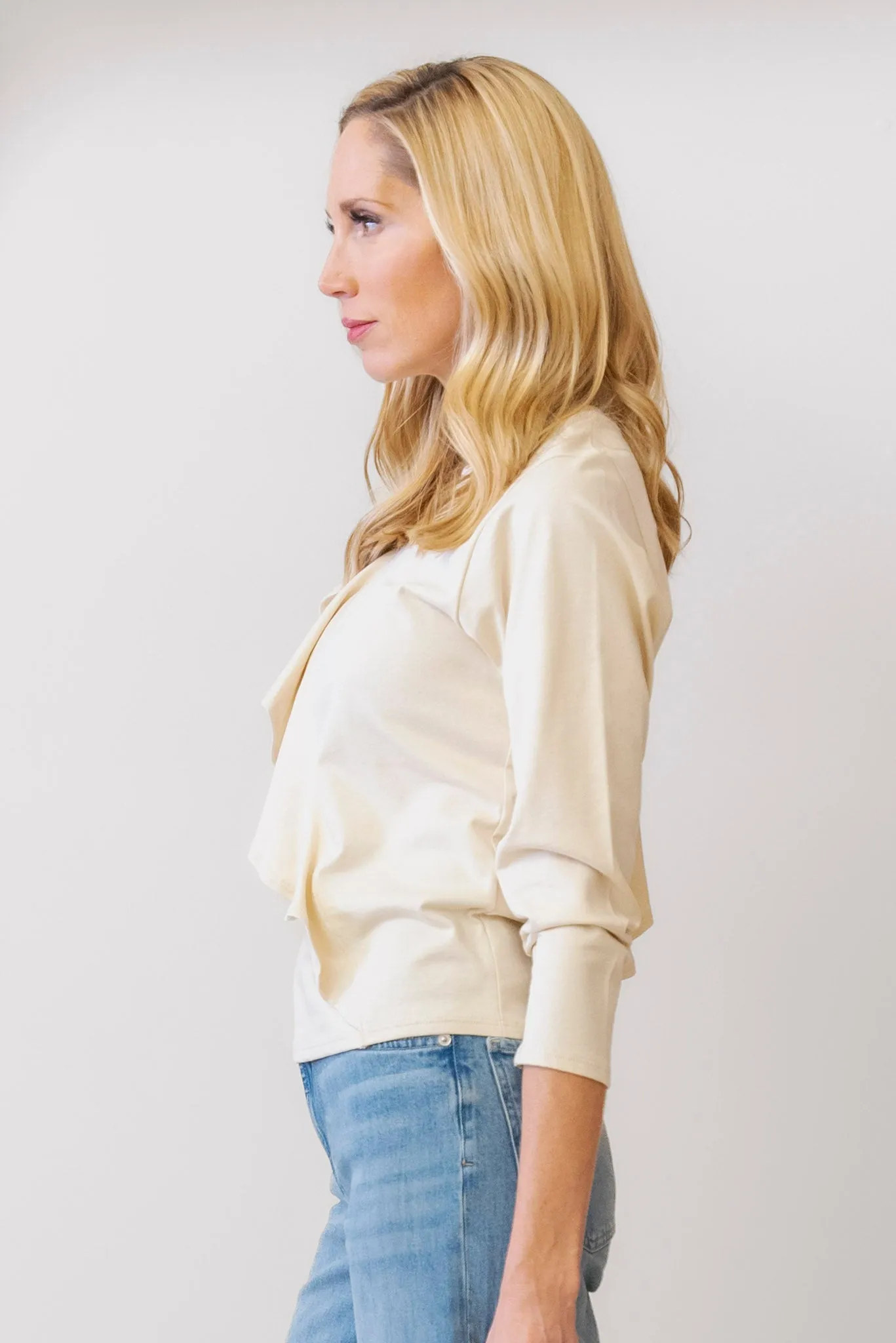NATION Farrah Flounce Top