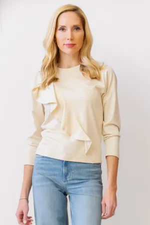 NATION Farrah Flounce Top
