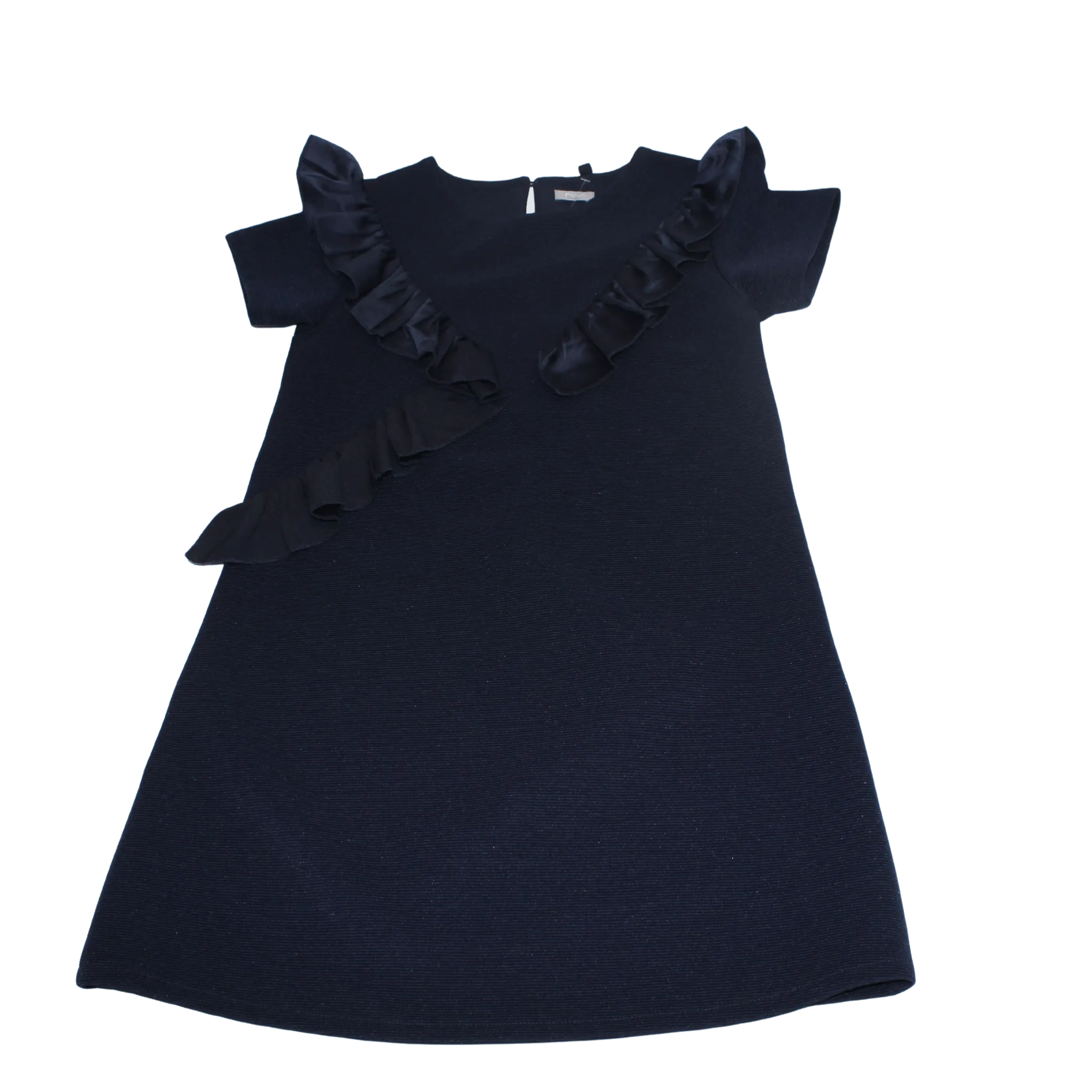 Navy Frill Dress