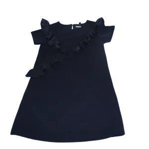 Navy Frill Dress
