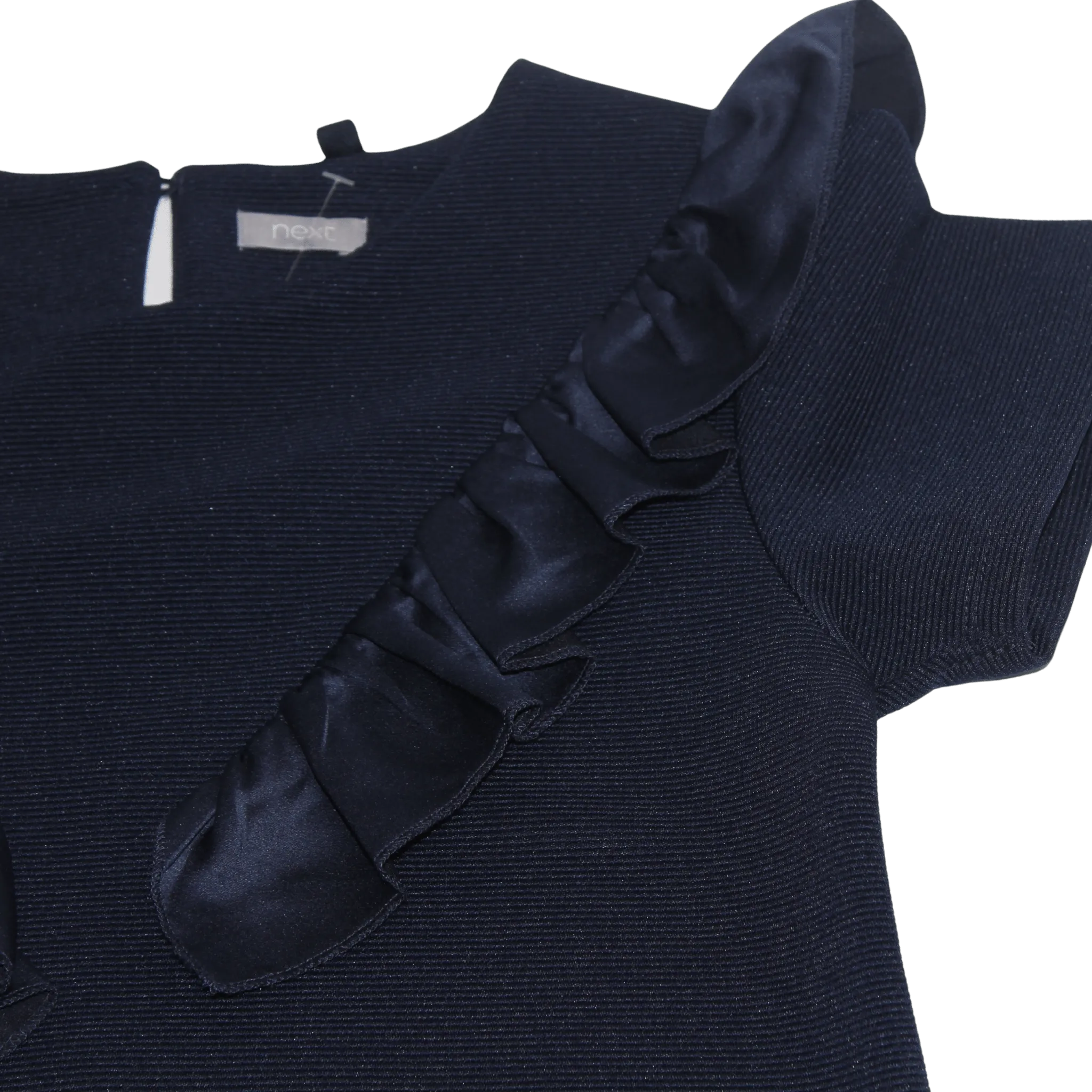 Navy Frill Dress