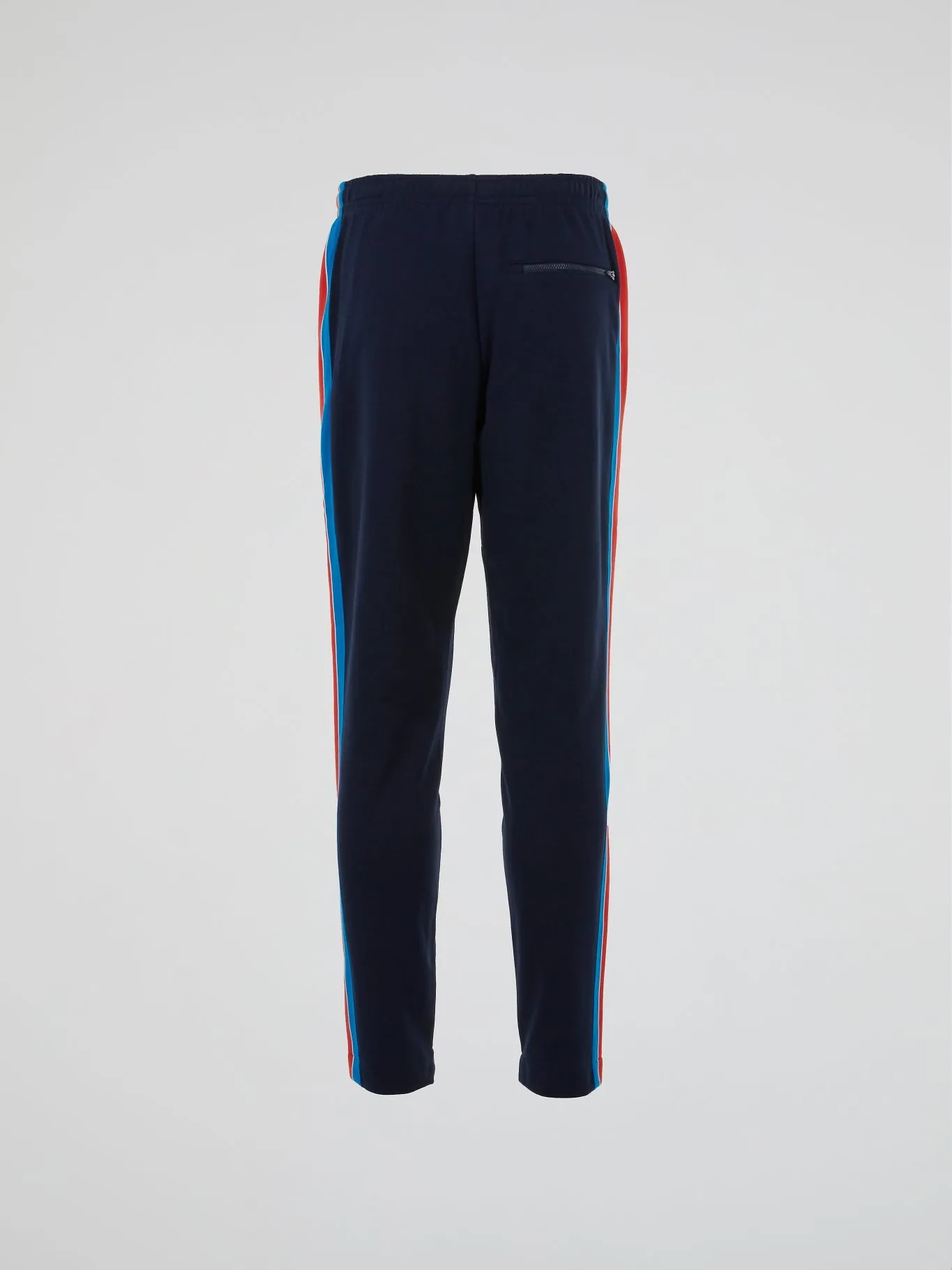 Navy Side Contrast Tape Track Trousers
