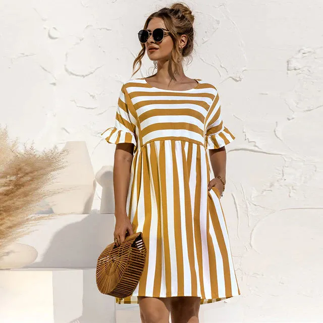 Nefertari® | Striped Summer Dress