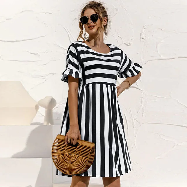 Nefertari® | Striped Summer Dress