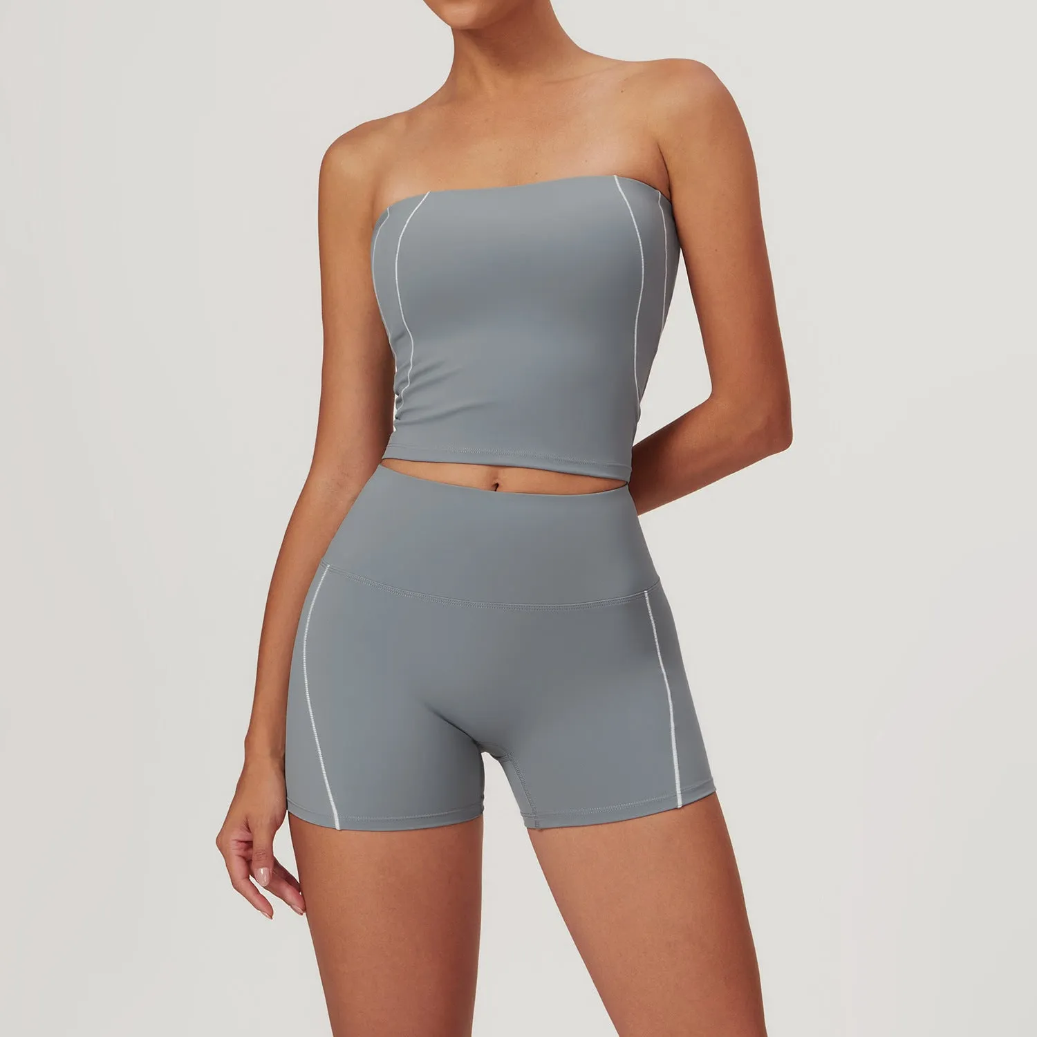Nude Feel Tight Back Yoga Sports Suit