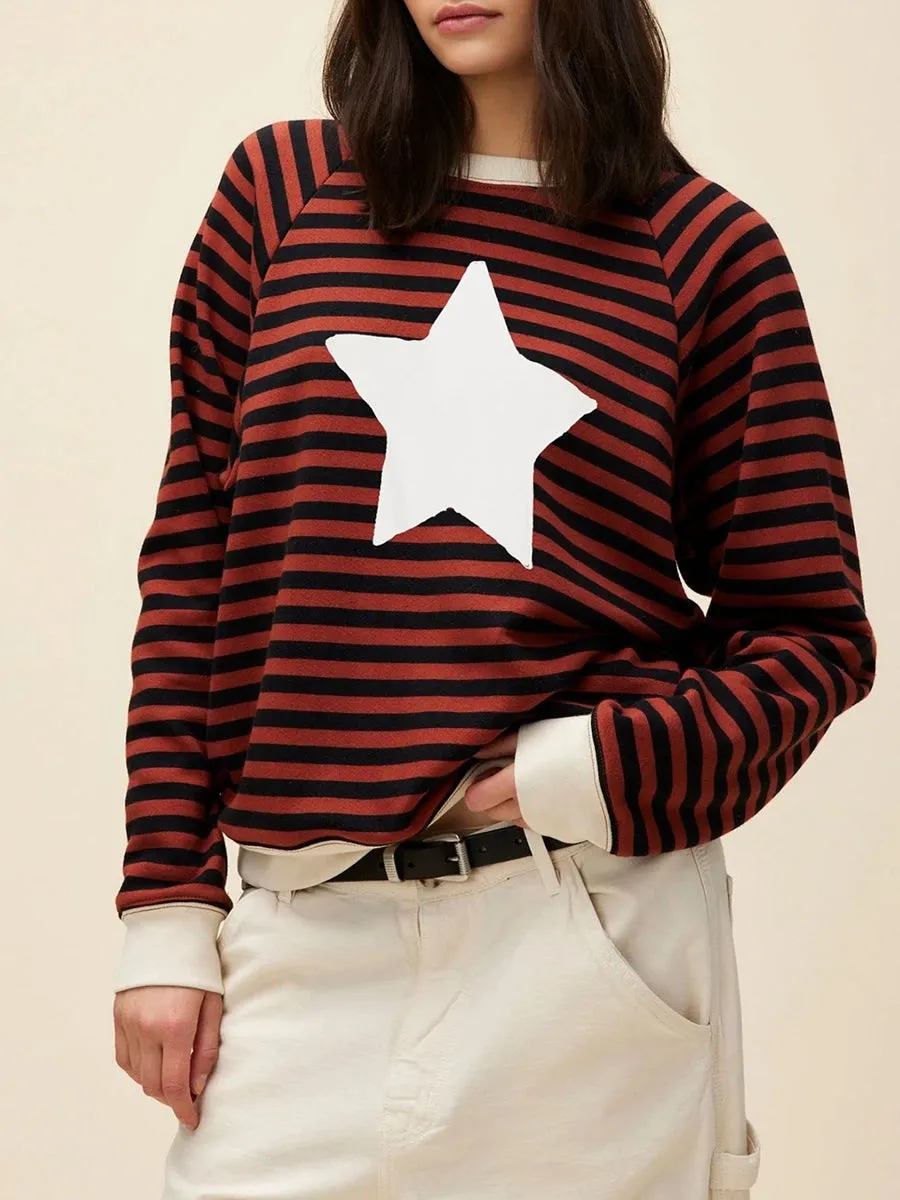 Oaklyn Oversized Crew Neck Pullover Sweater