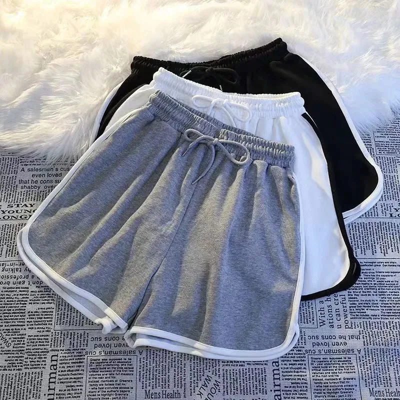 Obsidian Phoenix Striped Sports Shorts