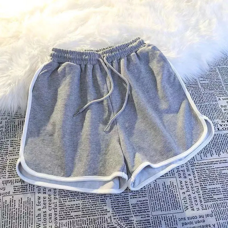 Obsidian Phoenix Striped Sports Shorts