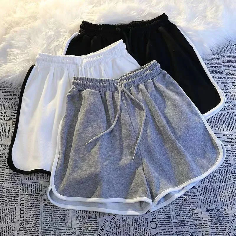 Obsidian Phoenix Striped Sports Shorts