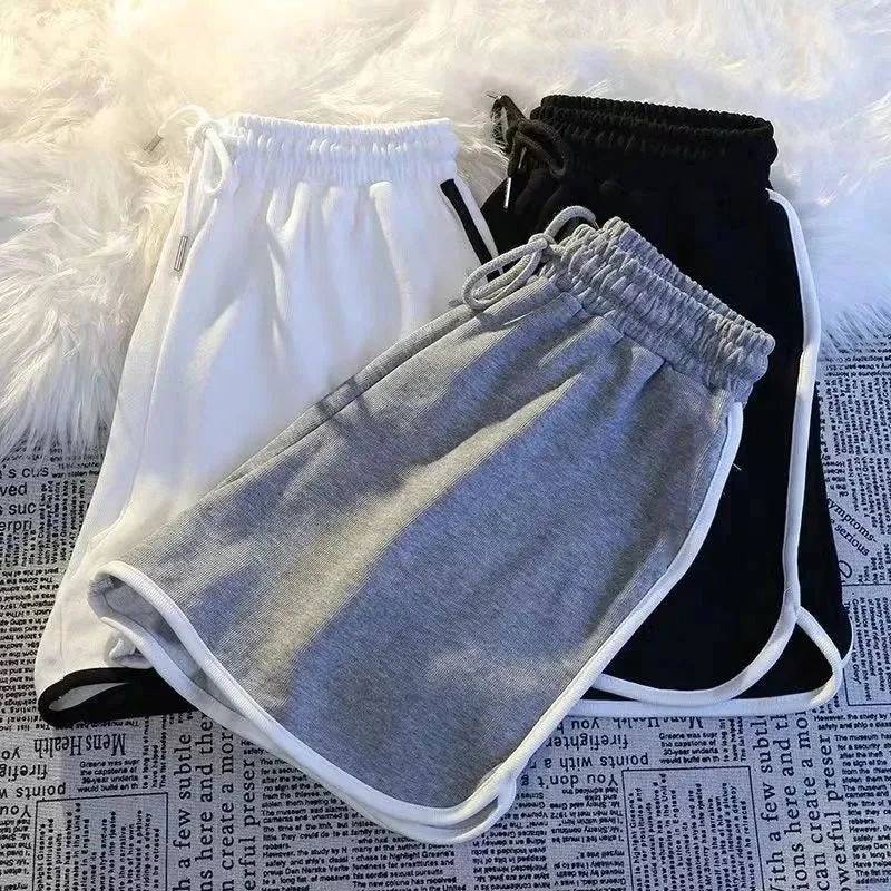 Obsidian Phoenix Striped Sports Shorts