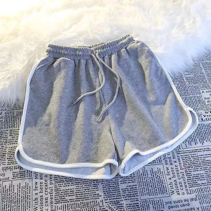 Obsidian Phoenix Striped Sports Shorts