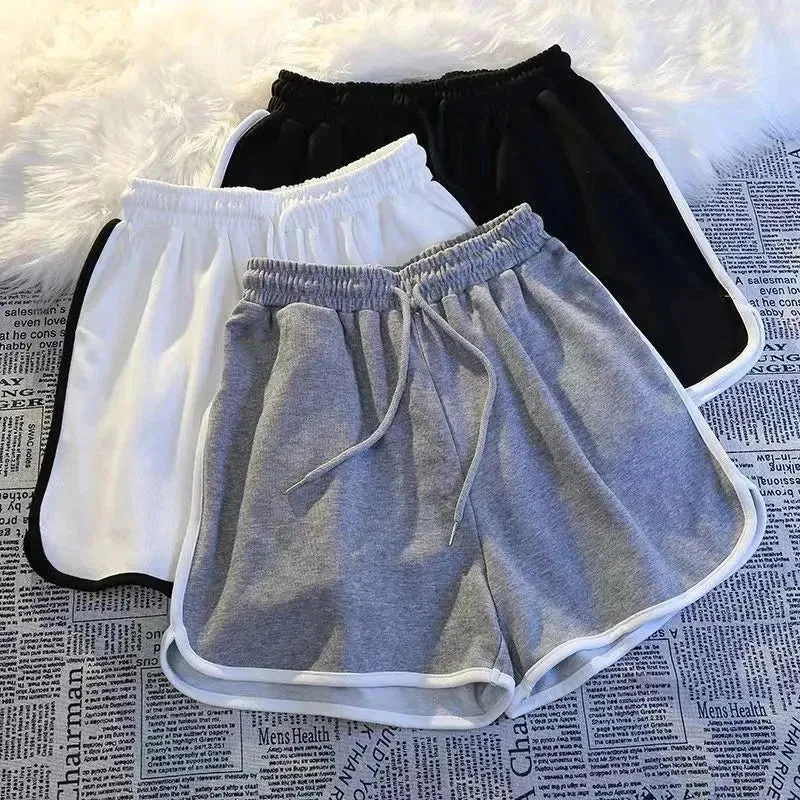 Obsidian Phoenix Striped Sports Shorts