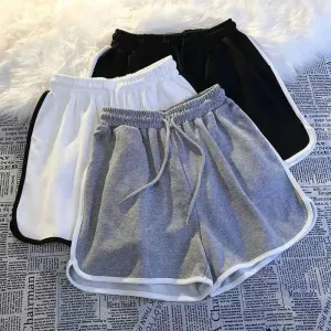 Obsidian Phoenix Striped Sports Shorts