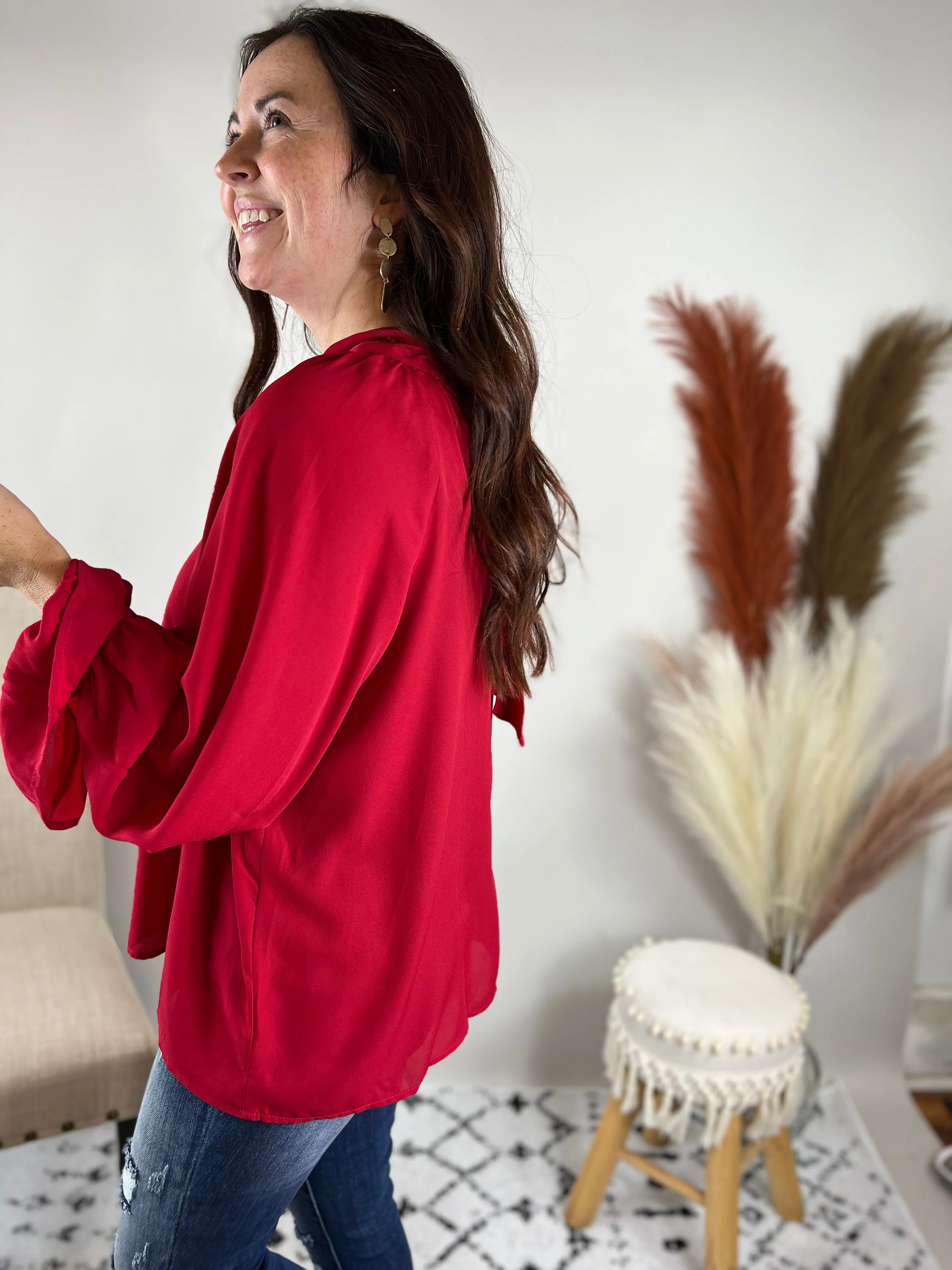 Paint The Town Red Top