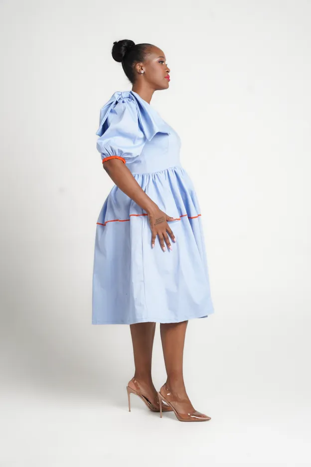 Pearls for EL Contrast Dress