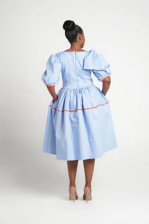 Pearls for EL Contrast Dress