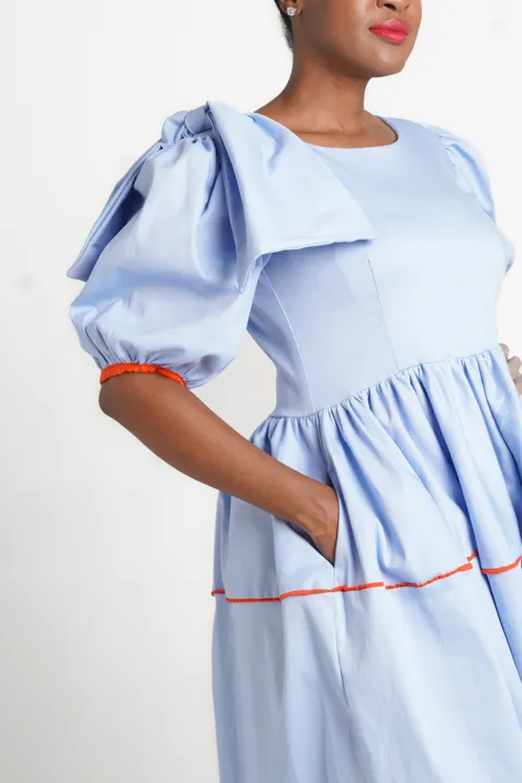 Pearls for EL Contrast Dress