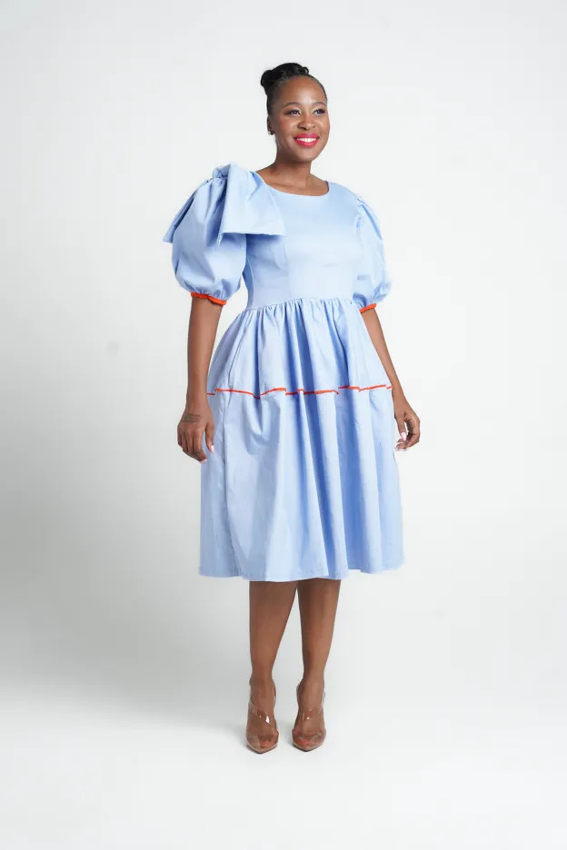 Pearls for EL Contrast Dress