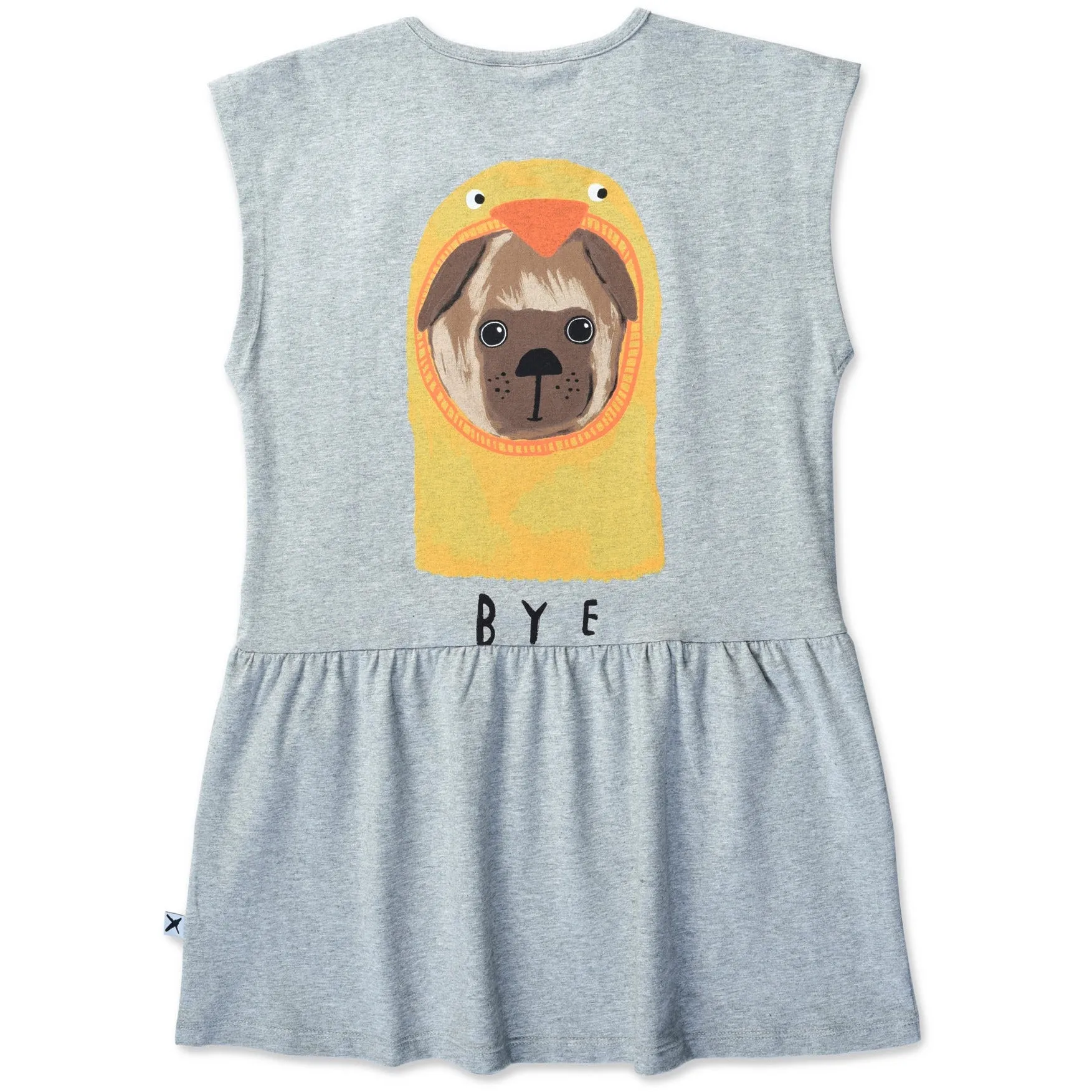 Pets In Disguise Dress - Grey Marle