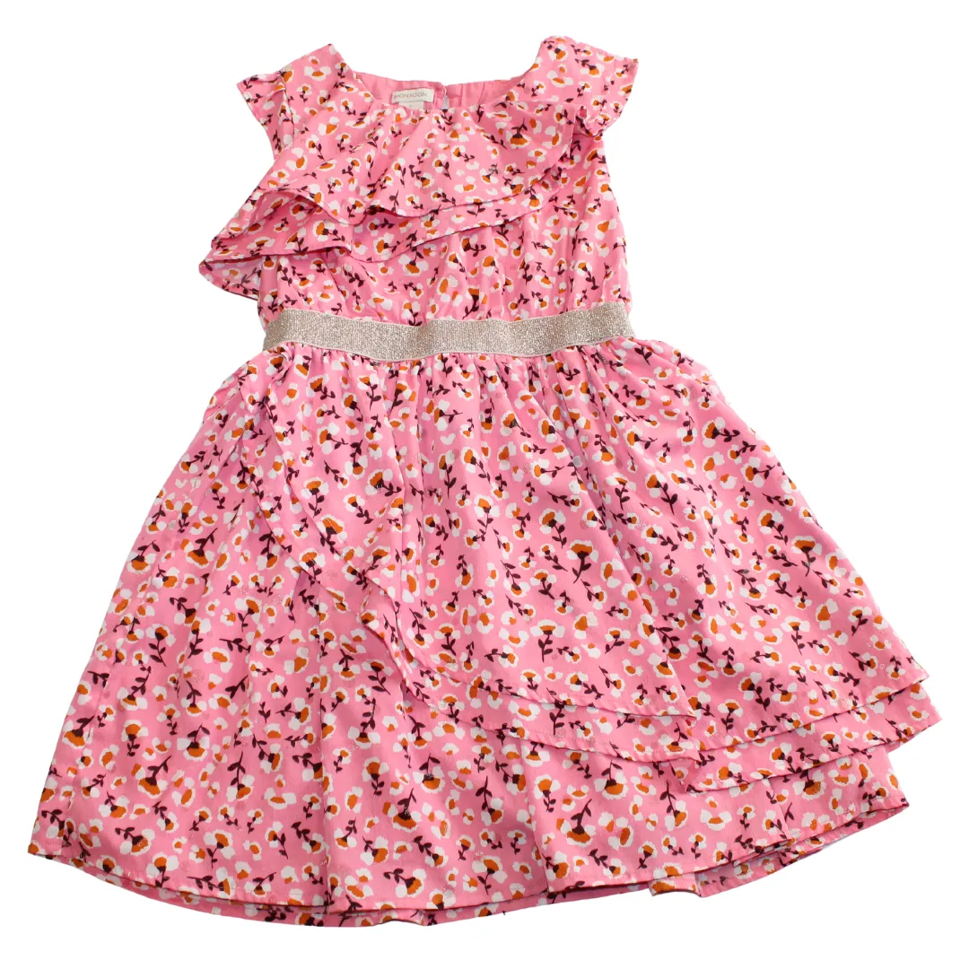 Pink Tiered Dress