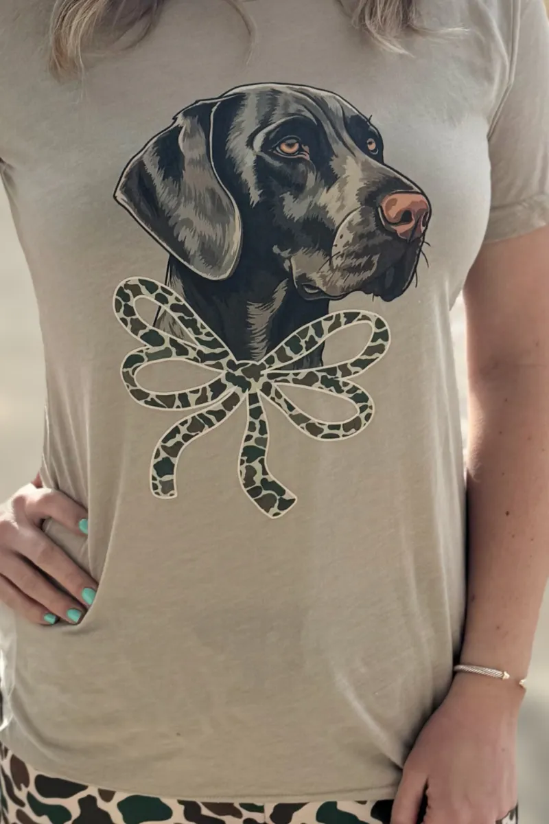 Pointer dog t-shirt
