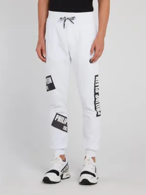 PP1978 White Logo Patch Active Trousers