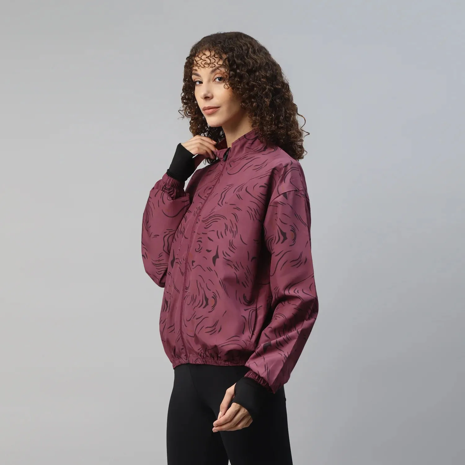 Printed Training Jacket - Women