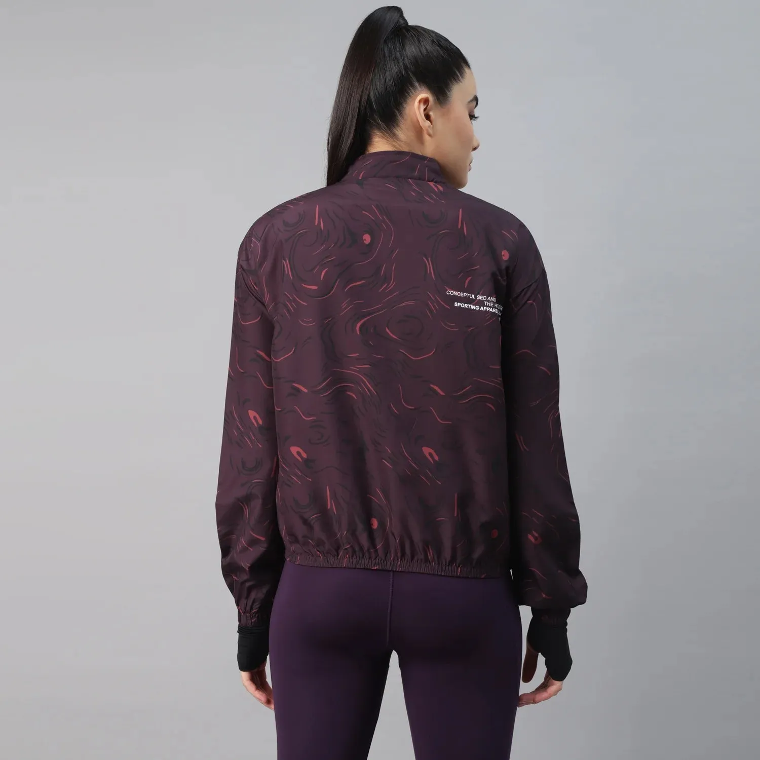 Printed Training Jacket - Women
