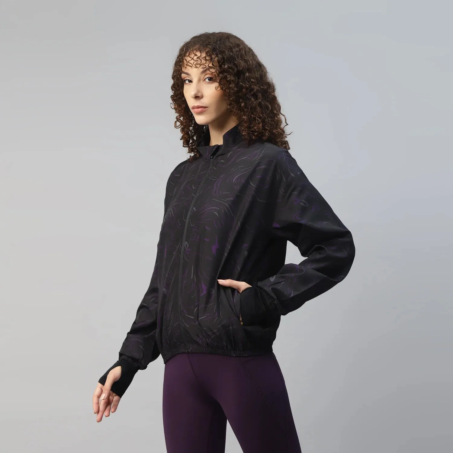 Printed Training Jacket - Women