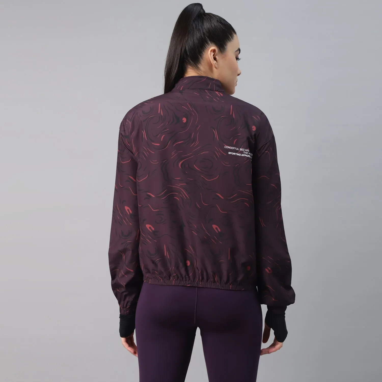 Printed Training Jacket - Women