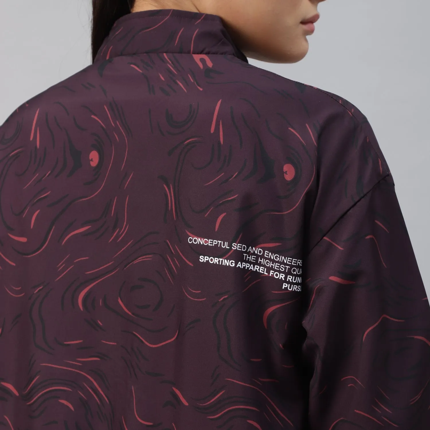 Printed Training Jacket - Women
