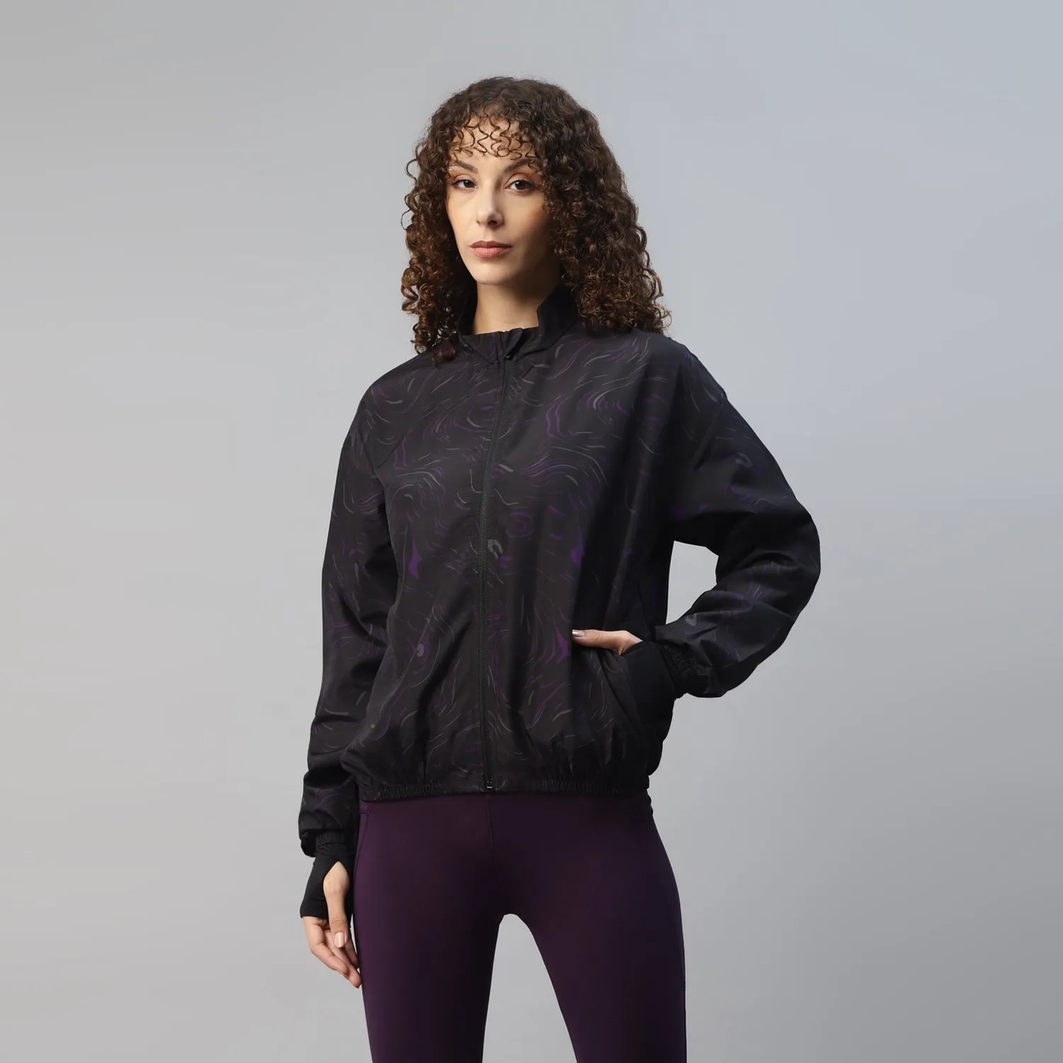 Printed Training Jacket - Women