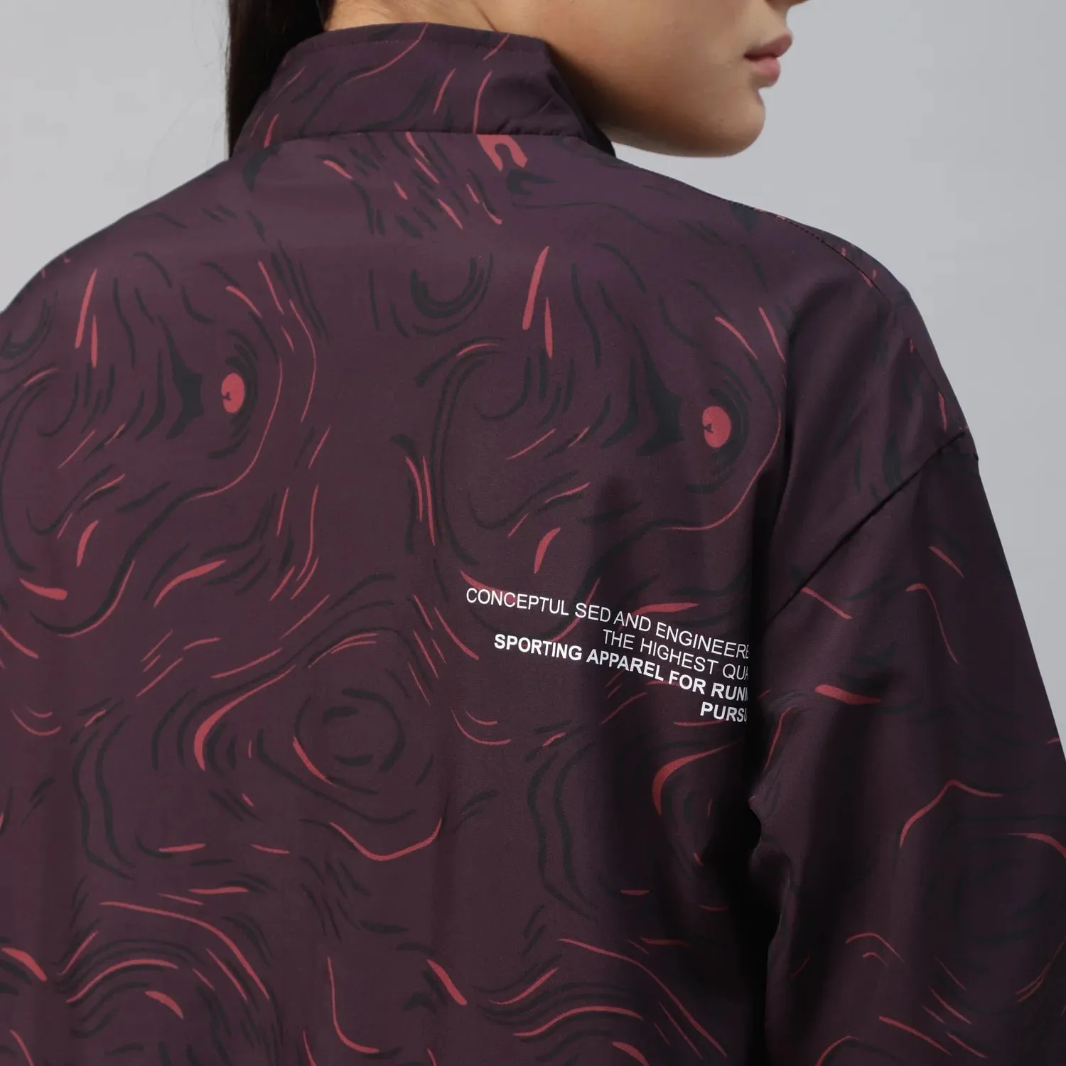 Printed Training Jacket - Women