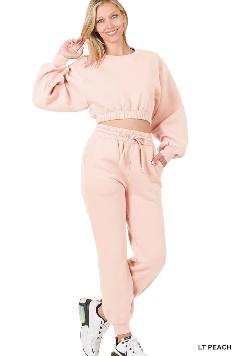 Pullover And Jogger Pants Set