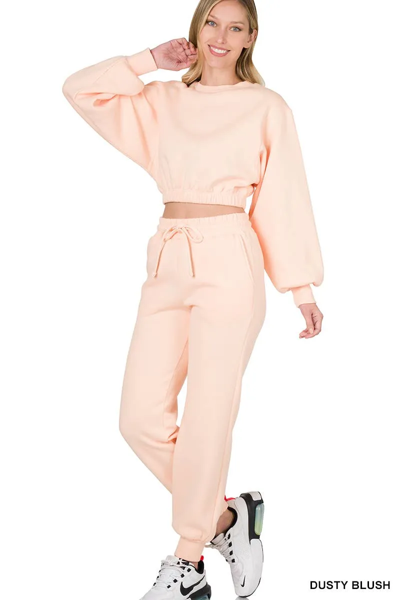 Pullover And Jogger Pants Set
