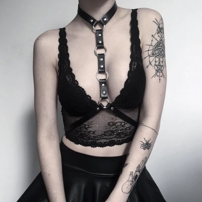 "BLACK HALTER" BELT N081308