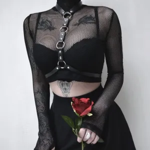 "BLACK HALTER" BELT N081308