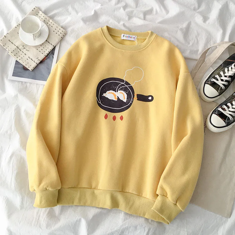 "CUTE PRINT" SWEATSHIRT S031702