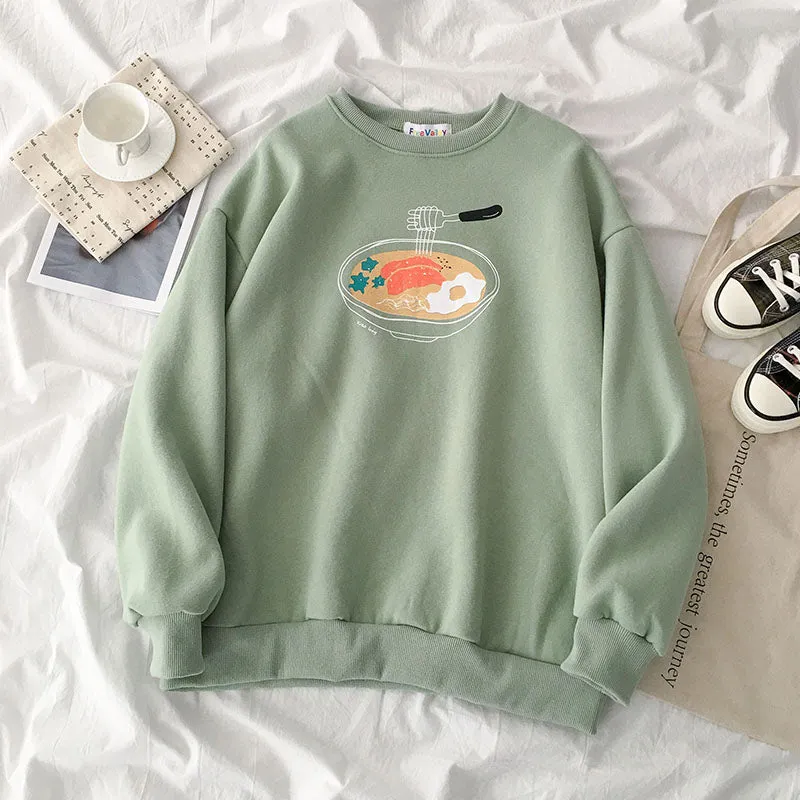 "CUTE PRINT" SWEATSHIRT S031702